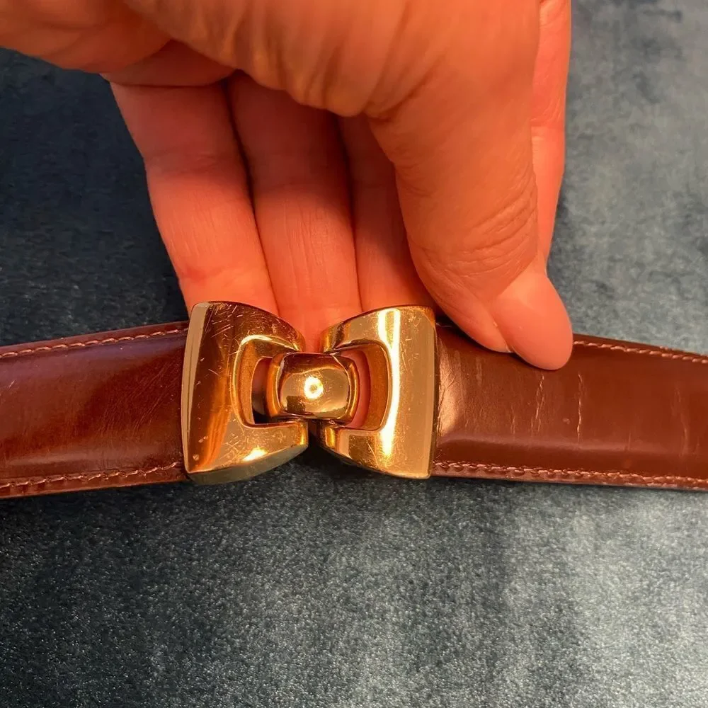Brighton genuine leather belt, size M